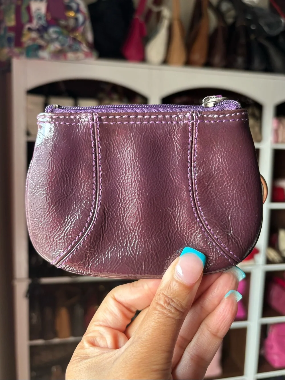👛💜COACH Mini Coin Purse Coach Purse💜👛